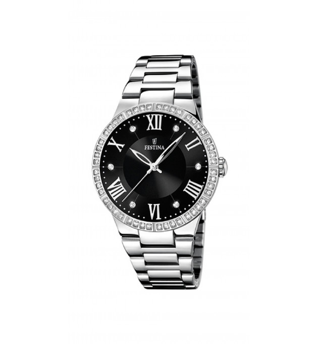 RELOJ FESTINA MUJER BOYFRIEND NEGRO - F16719/2