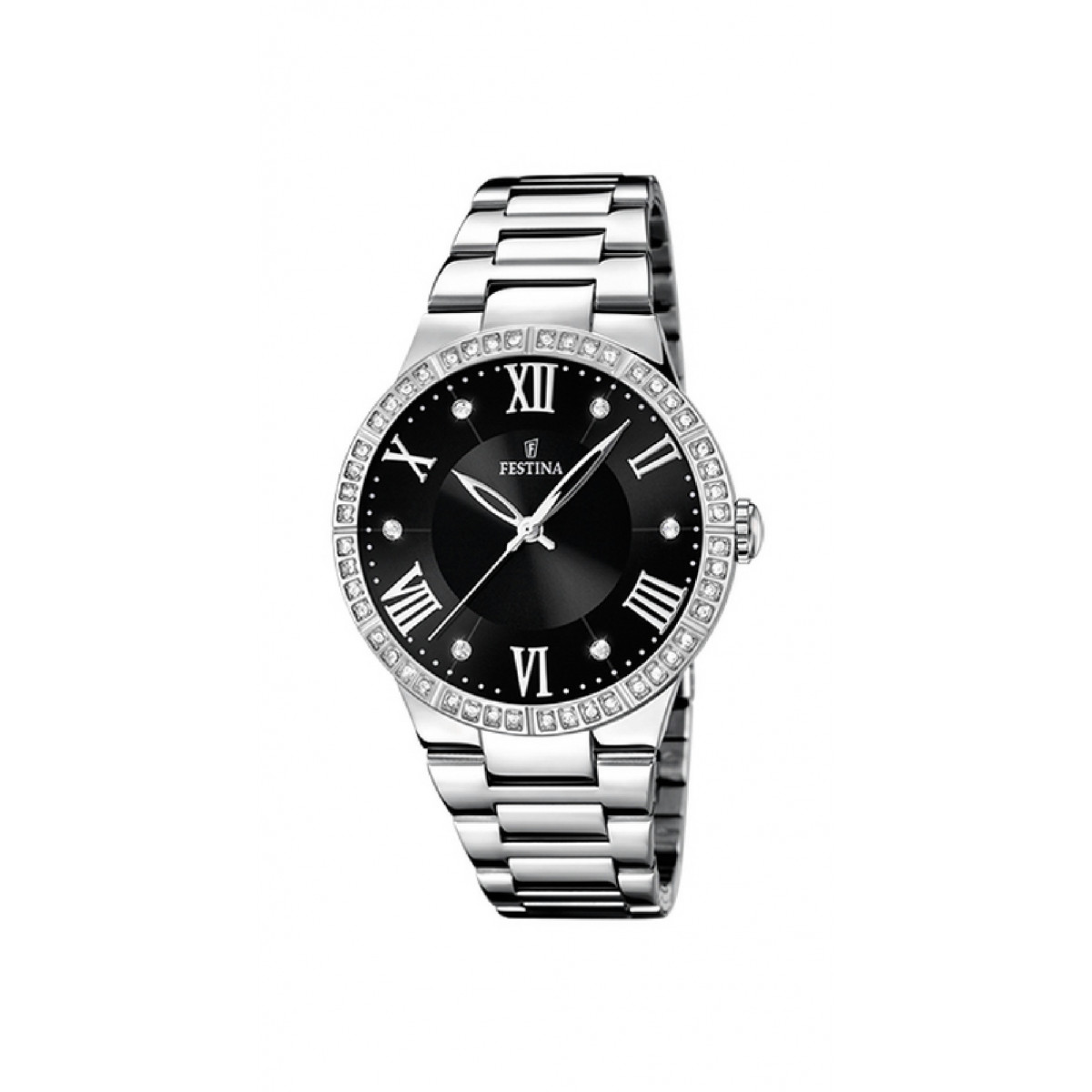 RELOJ FESTINA MUJER BOYFRIEND NEGRO - F16719/2