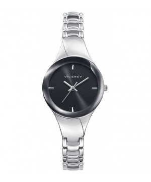 RELOJ VICEROY SEÑORA ACERO ESFERA NEGRA - 40952-57