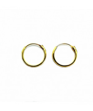 ARGOLLAS TUBO ORO 1.10MM 9.80MM