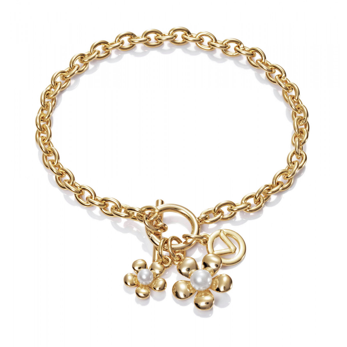 PULSERA VICEROY SEÑORA EN METAL DORADO CON PERLAS  - 3218P09012
