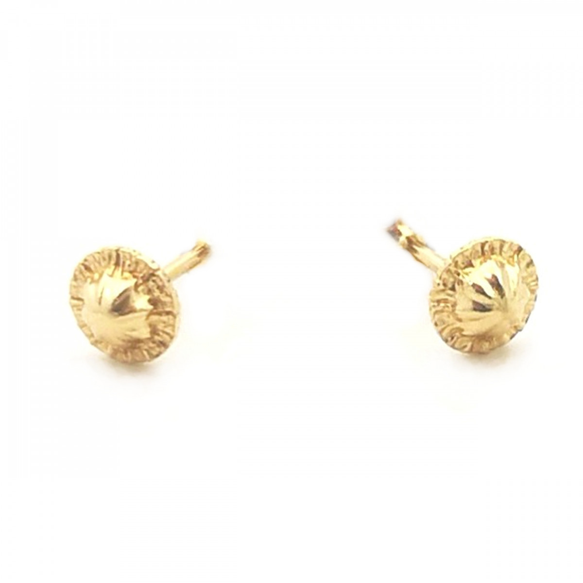 PENDIENTES NIÑA MARIPOSA CIRCONITAS ORO AMARILLO