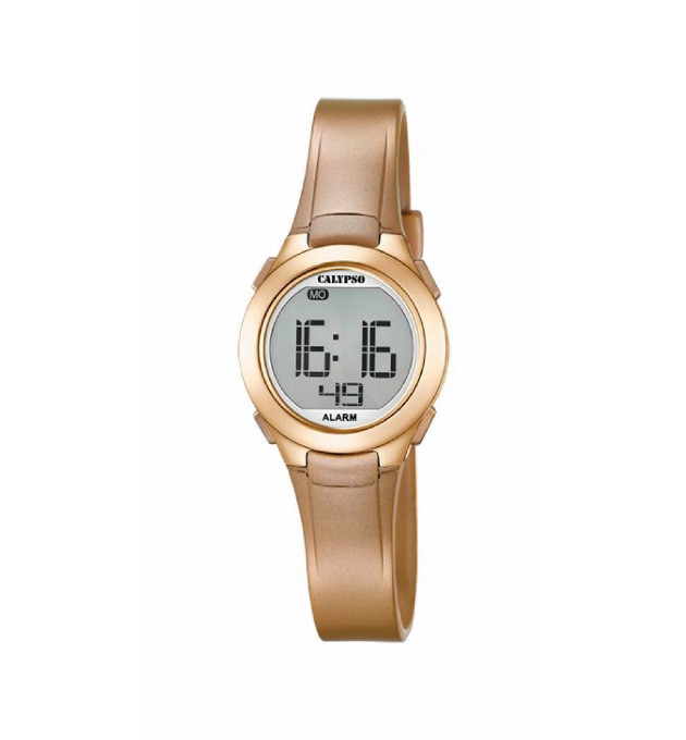 RELOJ CALYPSO MUJER DIGITAL DORADO - K5677/3