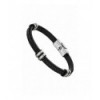 PULSERA LOTUS STYLE HOMBRE CUERO NEGRO - LS1829-2/1