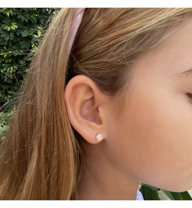 PENDIENTES NIÑA CIRCONITAS
