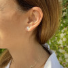 PENDIENTES NIÑA MARIPOSA CIRCONITAS ORO AMARILLO