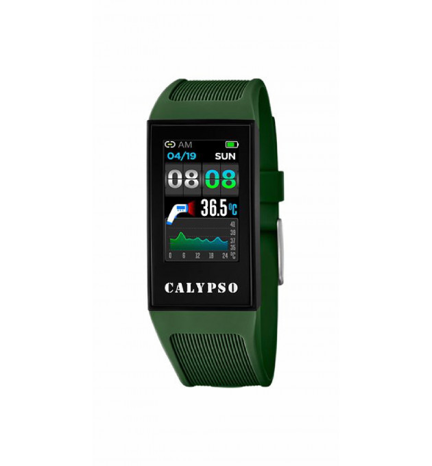 RELOJ CALYPSO UNISEX SMARTWATCH VERDE/NEGRO - K8501/3