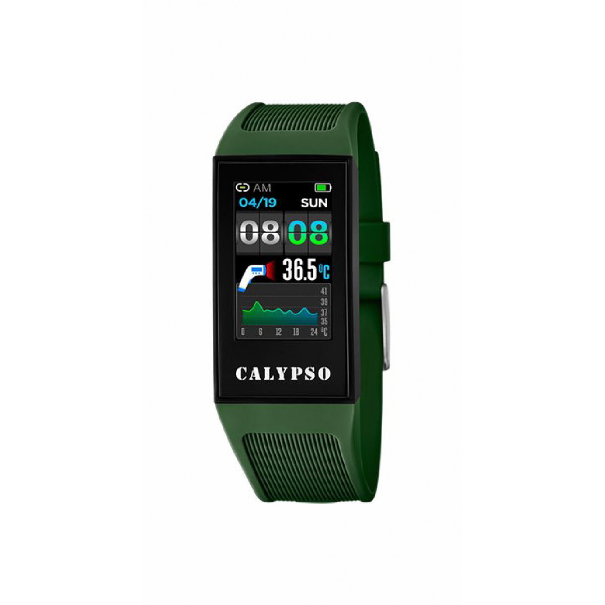 RELOJ CALYPSO UNISEX SMARTWATCH VERDE/NEGRO - K8501/3