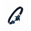 PULSERA LOTUS ANCLA HOMBRE AZUL - LS1832-2/A