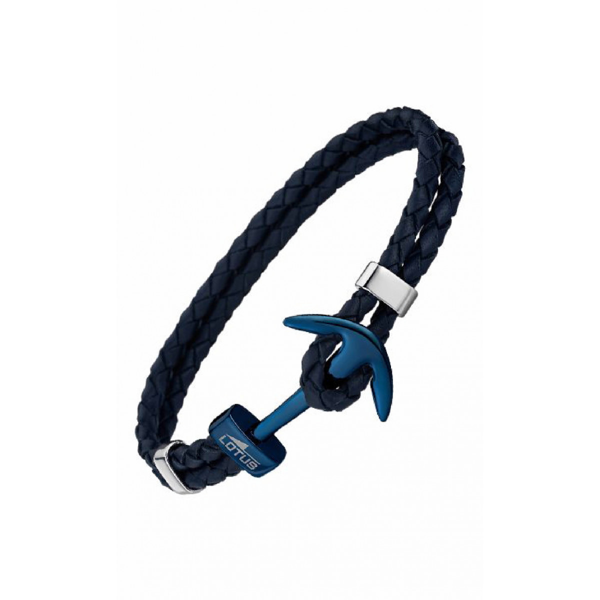 Gastos de envío Posdata longitud PULSERA LOTUS ANCLA HOMBRE AZUL - LS1832-2/A