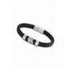 PULSERA LOTUS STYLE HOMBRE CUERO NEGRO - LS2104-2/1