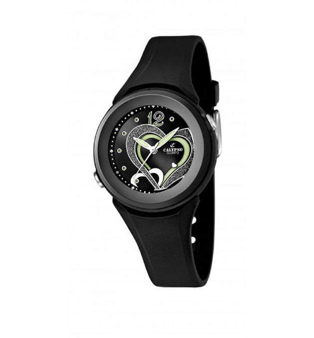 RELOJ CALYPSO MUJER ANALÓGICO NEGRO - K5576/6