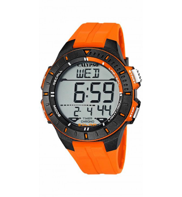 RELOJ CALYPSO HOMBRE NARANJA - K5607/1