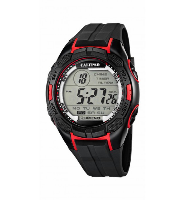 RELOJ CALYPSO DIGITAL HOMBRE ROJO - K5627/3