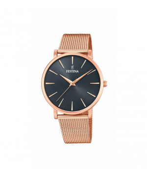 RELOJ FESTINA MUJER BOYFRIEND, ROSADO, NEGRO - F20477/2