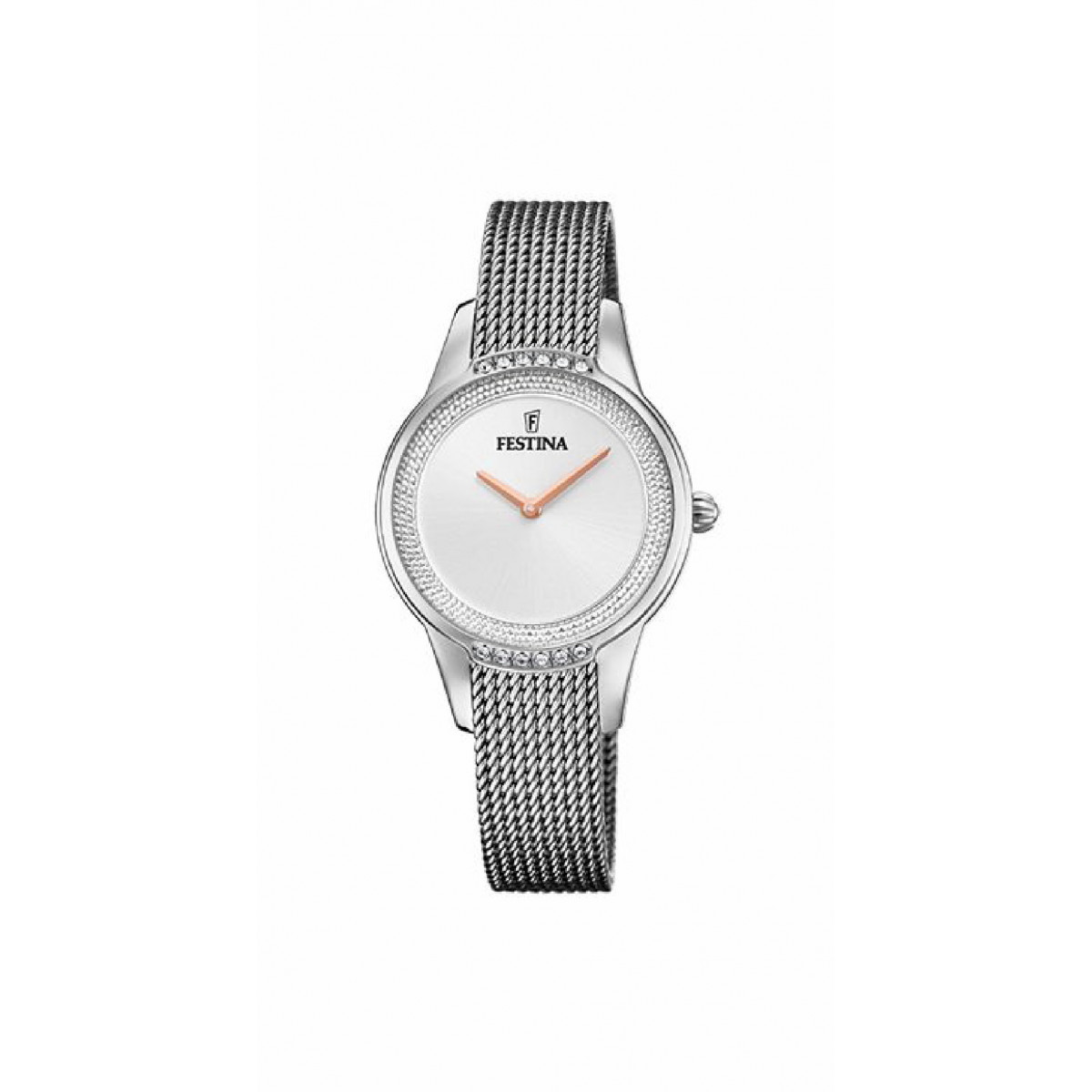 RELOJ FESTINA MUJER MADEMOISELLE, PLATEADO CIRCONITAS - F20494/1