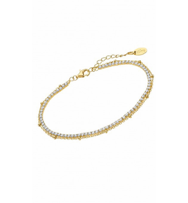 PULSERA LOTUS SILVER MUJER PURE ESSENTIAL DORADA - LP3181-2/2