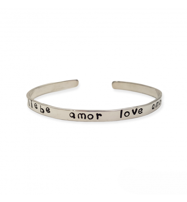 BRAZALETE PERSONALIZADO NOMBRES O FRASE