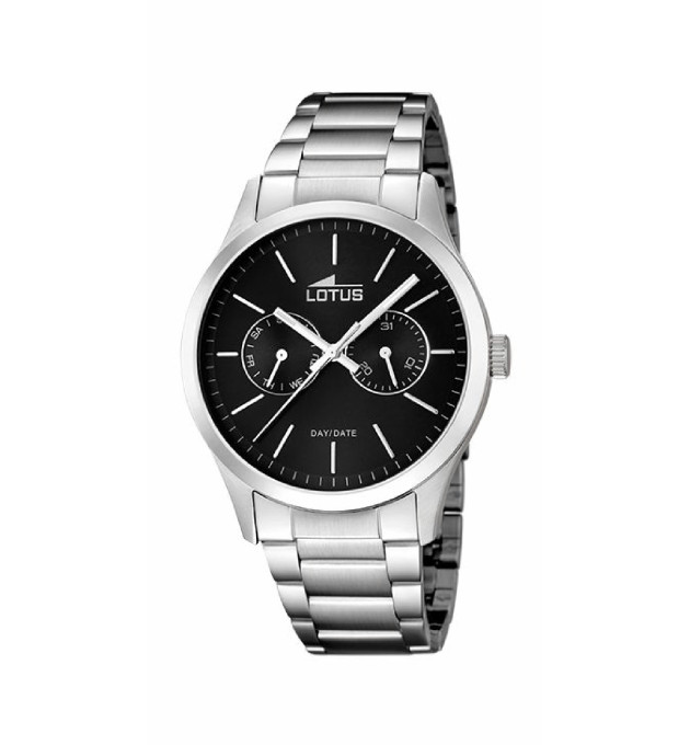 RELOJ LOTUS MINIMALIST, NEGRO, HOMBRE - 15954/3