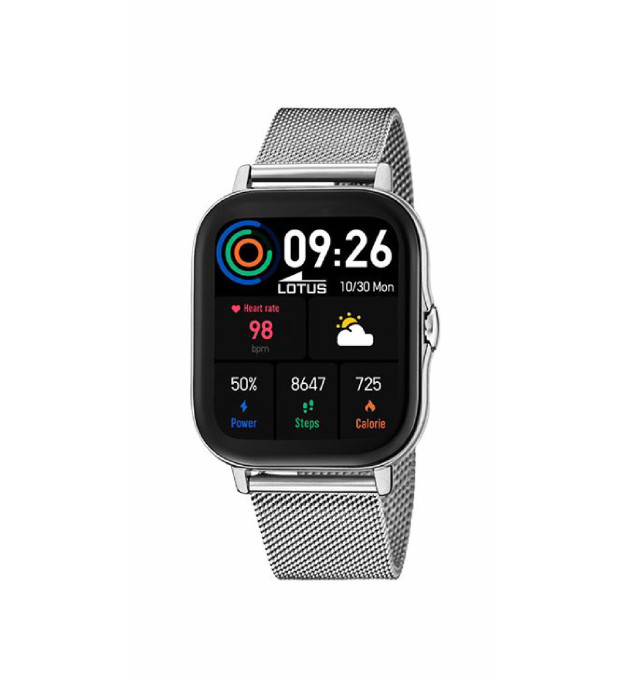SMARTWATCH LOTUS HOMBRE ACERO - 50044/1