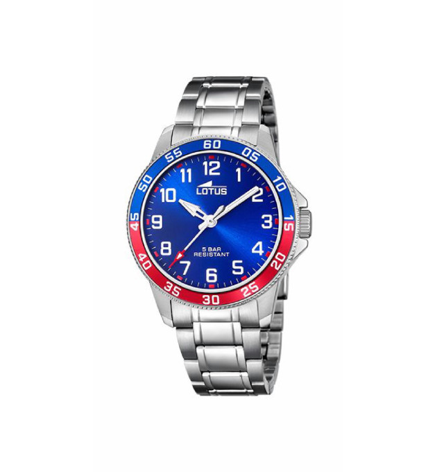 RELOJ LOTUS NIÑO JUNIOR,ACERO AZUL - 18786/1