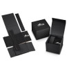 RELOJ LOTUS HOMBRE ACERO GRIS ESFERA NEGRA - 18684/3