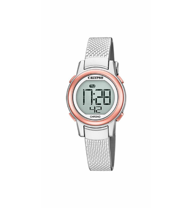 RELOJ CALYPSO MUJER CRUSH PLATEADO - K5736/2