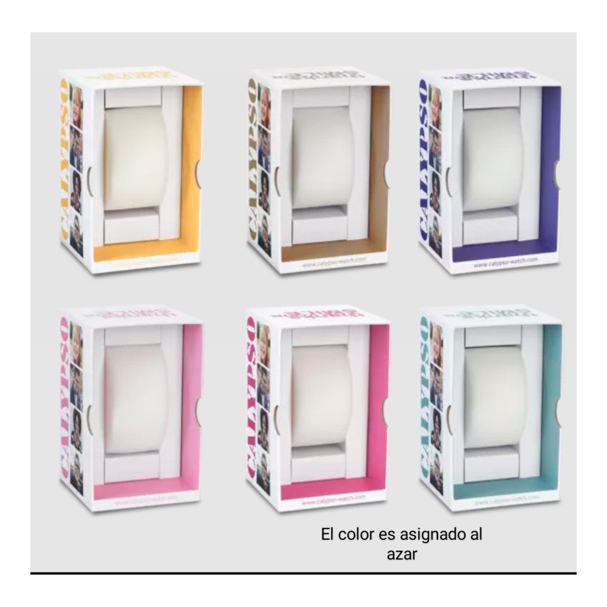 RELOJ CALYPSO TRENDY CAUCHO BLANCO - K5576/1