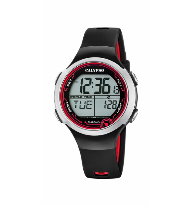 RELOJ CALYPSO NIÑO DIGITAL CRUSH NEGRO - K5799/6