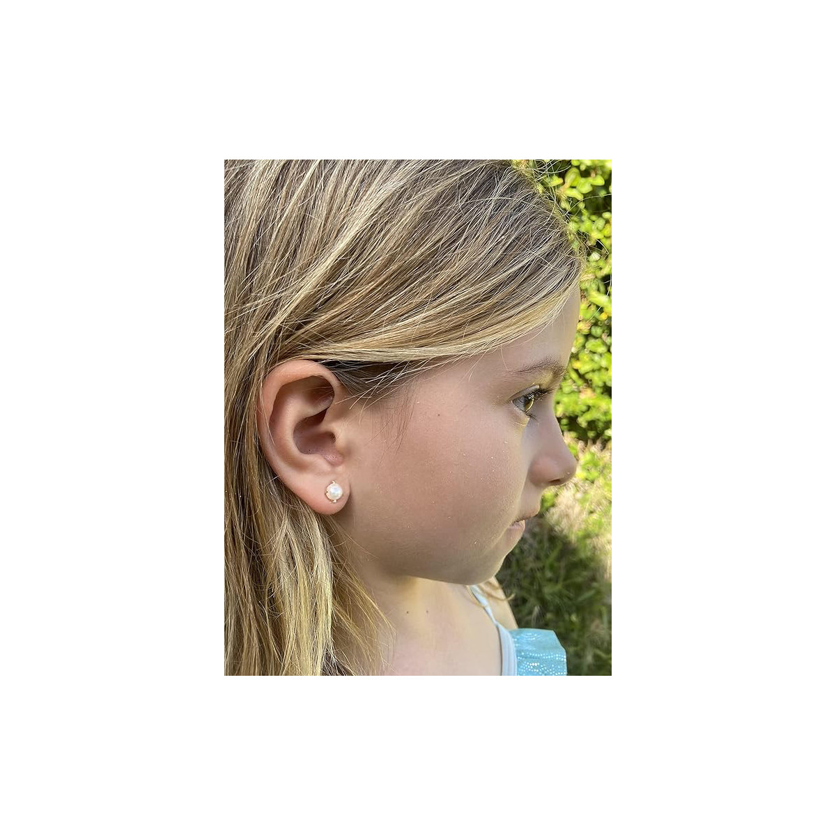 PENDIENTES DE ORO 18 K PERLAS CULTIVADAS 5 MM
