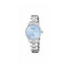 RELOJ CALYPSO MUJER BASIC ACERO CELESTE - K5861/6