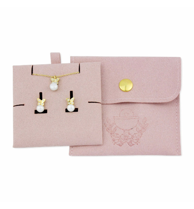 PACK PEND+GARG MARIPOSA PLATA CH