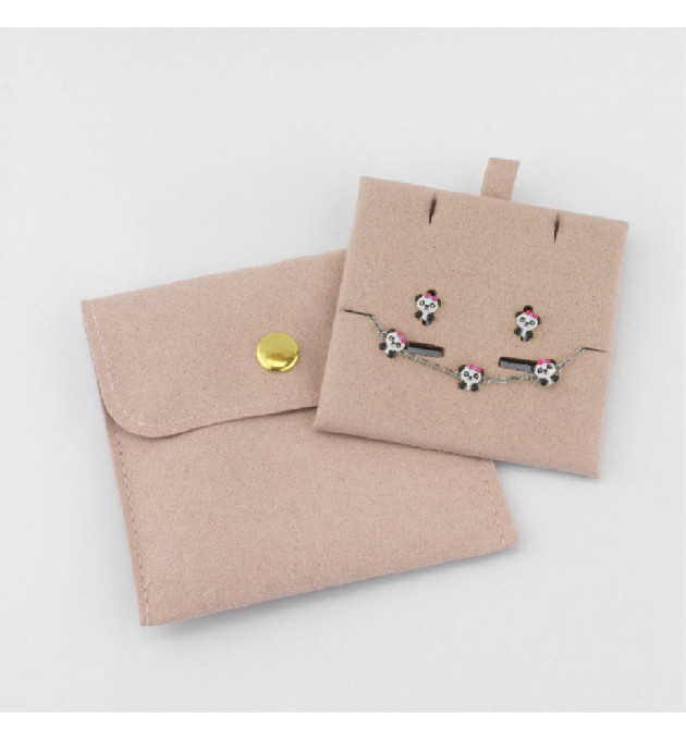 PACK PEND + PULSERA OSO PLATA