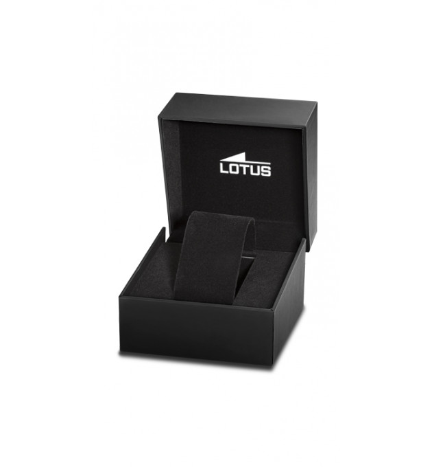 RELOJ LOTUS MINIMALIST 15961/3, CORREA DE PIEL, NEGRO, HOMBRE - 15961/3