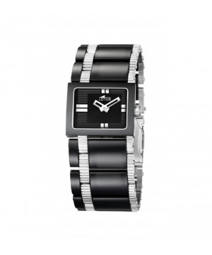 RELOJ LOTUS NEGRO, CORREA DE CERÁMICA, MUJER - 15597/3